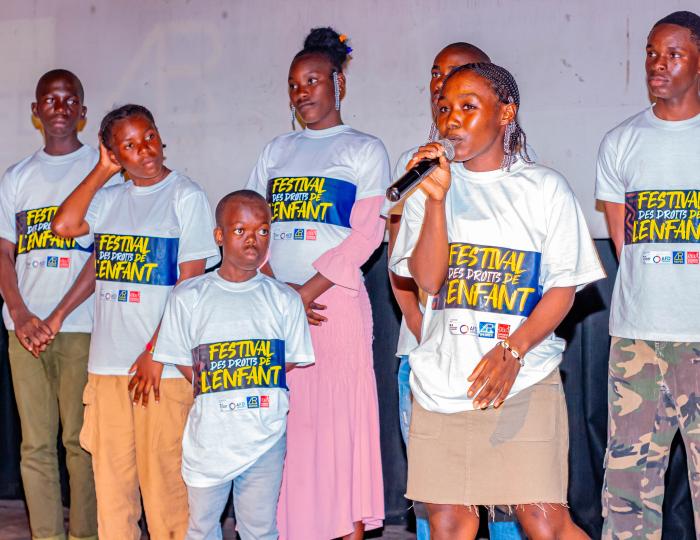 Festival des droits de l’enfant, REIPER, Brazzaville, Congo © Apprentis d’Auteuil/Caleb NSIMBA KOUBA
