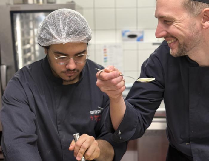 Awen et Thomas, Birdhouse, Genève © Fondation Apprentis d'Auteuil International