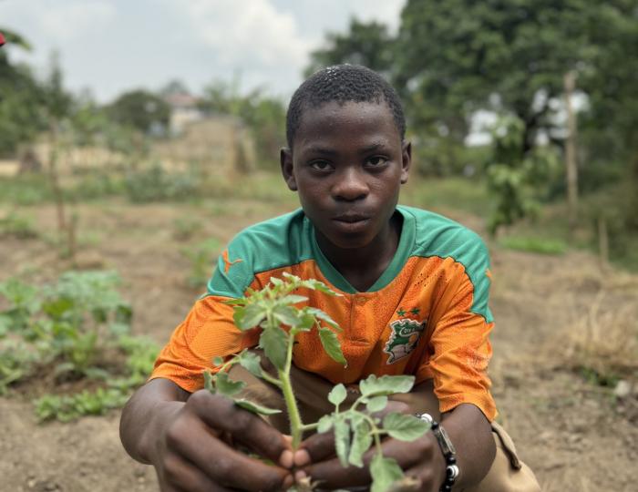 Allan, 13 years old, Cameroon © FAAI