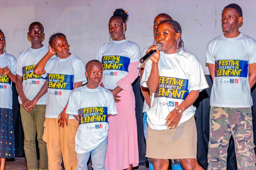 Festival des droits de l’enfant, REIPER, Brazzaville, Congo © Apprentis d’Auteuil/Caleb NSIMBA KOUBA