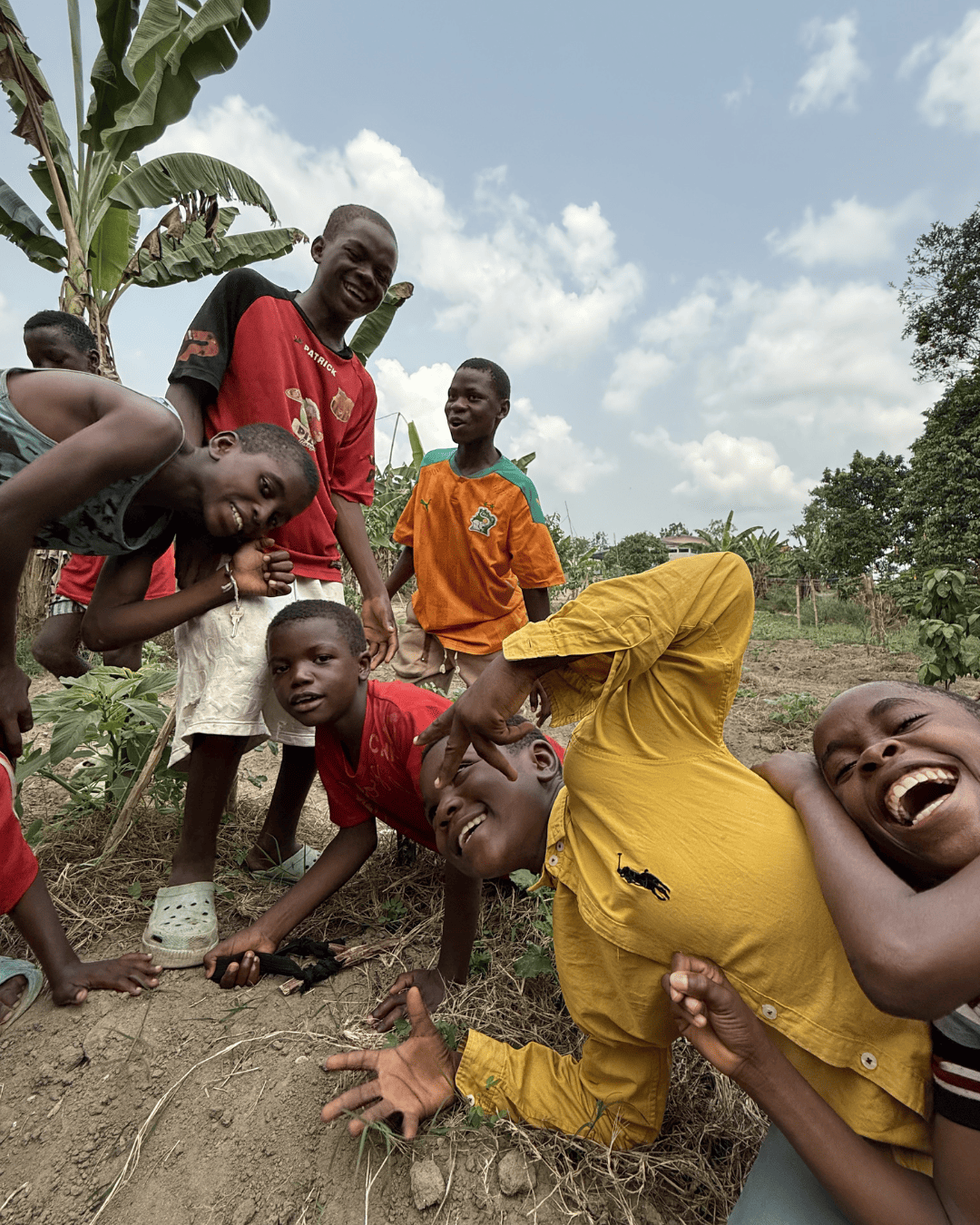 Enfants pris en charge au Centre PK24, Cameroun © AA 